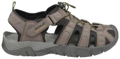 Gola Dark brown/black/sun 'Shingle 2' sandals